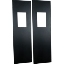 Панель-заглушка на место двери коридора 1200 мм для шкафов LANMASTER DCS 48U, 2 шт. LANMASTER LAN-DC-BPM-48Ux12