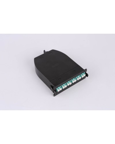 MPO кассета OM3, 12xLC, тип B, низкие потери, черная LANMASTER LAN-MCSB-1M-12LC/OM3 в Йошкар-Оле Коннекторы Pintop.ru