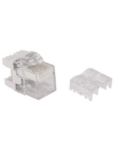 Модуль Keystone, RJ45, кат.6, UTP, 180 градусов, с индикатором, белый LANMASTER LAN-OKi45U6/180 в Йошкар-Оле Коннекторы Pintop.ru