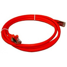 Патч-корд RJ45 - RJ45, 4 пары, FTP, категория 5е, 7 м, красный LSZH LANMASTER LAN-PC45/S5E-7.0-RD