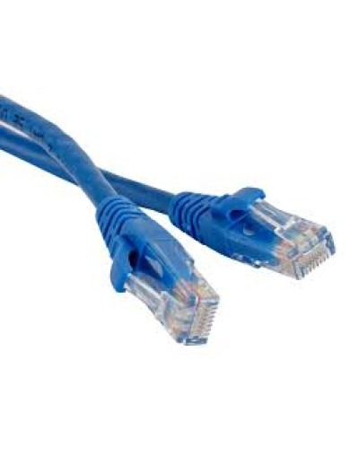Патч-корд RJ45 - RJ45, 4 пары, UTP, категория 5е, 10 м, синий, LSZH LANMASTER LAN-PC45/U5E-10-BL в Йошкар-Оле Патч-корды и пигтейлы Pintop.ru