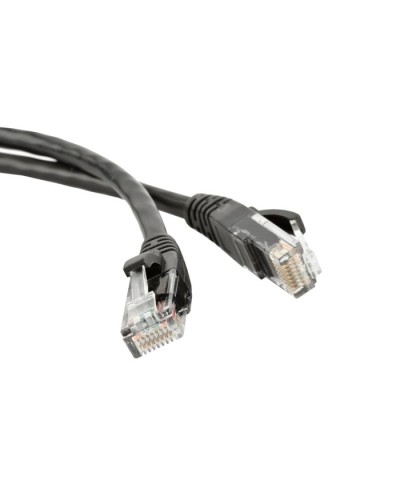 Патч-корд RJ45 - RJ45, 4 пары, UTP, категория 5е, 5 м, черный, LSZH LANMASTER LAN-PC45/U5E-5.0-BK в Йошкар-Оле Патч-корды и пигтейлы Pintop.ru
