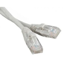 Патч-корд RJ45 - RJ45, 4 пары, UTP, категория 5е, 5 м, белый, LSZH LANMASTER LAN-PC45/U5E-5.0-WH