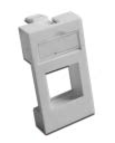 Вставка 22.5x45 без шторок для Кейстоуна LANMASTER LAN-SIP-22R-WH в Йошкар-Оле Коммутационные изделия Pintop.ru