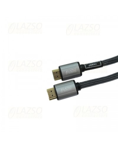 Кабель для передачи сигналов HDMI 2.0 LAZSO WH-111(3m)-B в Йошкар-Оле Патч-корды и пигтейлы Pintop.ru