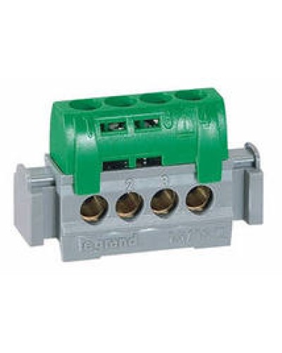Клеммник зеленый 4х1.5-16 мм2 LEGRAND 004830 в Йошкар-Оле Клеммные колодки Pintop.ru