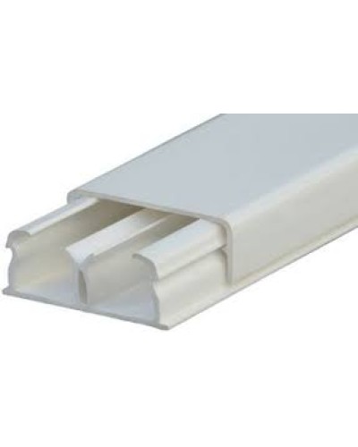 Мини-плинтус DLPlus 32x12,5 мм 2 отделения длина 2,1 м белый Legrand 030014 в Йошкар-Оле Кабель-канал Pintop.ru