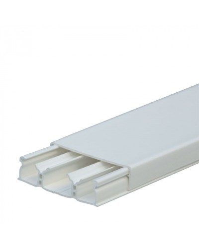 Мини-плинтус DLPlus 60x16 - 3 секции - длина 2,10 м - белый Legrand 030026 в Йошкар-Оле Кабель-канал Pintop.ru