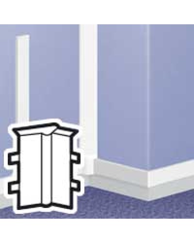 Угол внутренний переменный для мини-плинтусов DLPlus 60x16/20 белый Legrand 030291 в Йошкар-Оле Аксессуары для кабель-канала Pintop.ru