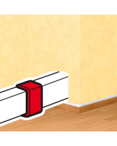 Накладка на стык DLPlus 60х16/20 белый Legrand (033608) в Йошкар-Оле Аксессуары для кабель-канала Pintop.ru