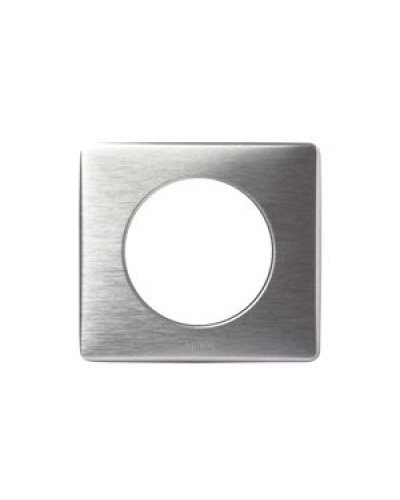 Рамка 1 пост алюминий Celiane Legrand 068921 в Йошкар-Оле Аксессуары для кабель-канала Pintop.ru