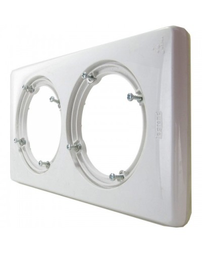 Рамка 2 поста IP44, белая Celiane Legrand 069072 в Йошкар-Оле Аксессуары для кабель-канала Pintop.ru