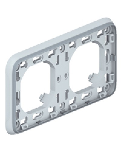 Рамка с суппортом для встроенного монтажа Plexo Legrand 069683 в Йошкар-Оле Аксессуары для кабель-канала Pintop.ru