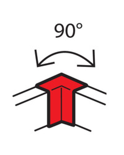Угол внутренний для кабель-канала METRA 100x50 Legrand (638011) в Йошкар-Оле Аксессуары для кабель-канала Pintop.ru