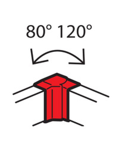 Угол внутренний для кабель-канала METRA 85x50 Legrand (638021) в Йошкар-Оле Аксессуары для кабель-канала Pintop.ru