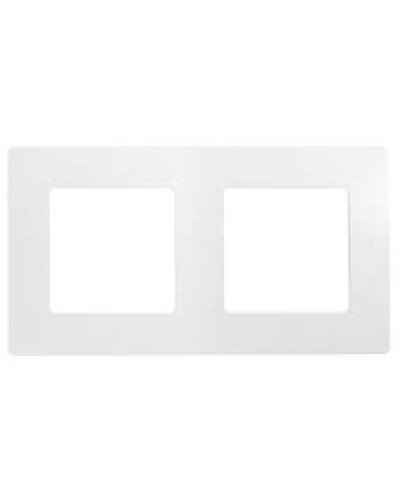 Рамка 2 поста Etika белый Legrand 672502 в Йошкар-Оле Аксессуары для кабель-канала Pintop.ru