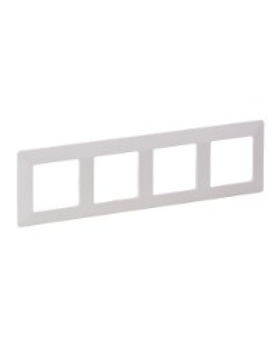 Рамка - Valena™ Life - 4 поста Legrand 754004 в Йошкар-Оле Аксессуары для кабель-канала Pintop.ru