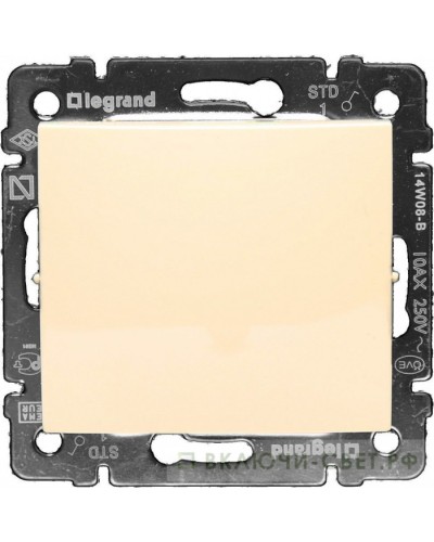 Переключатель на два направления Valena 10 AX 250 В слоновая кость Legrand 774306 в Йошкар-Оле Аксессуары для кабель-канала Pintop.ru