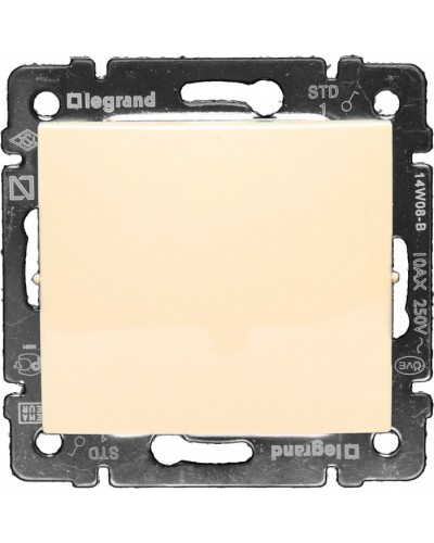 Переключатель промежуточный Valena 10 AX 250 В слоновая кость Legrand 774307 в Йошкар-Оле Аксессуары для кабель-канала Pintop.ru