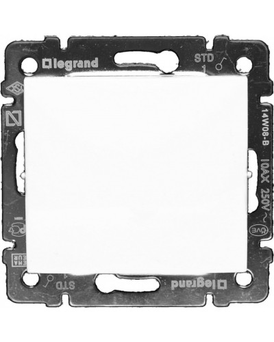 Переключатель промежуточный Valena 10 AX 250 В белый Legrand 774407 в Йошкар-Оле Аксессуары для кабель-канала Pintop.ru