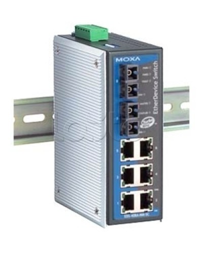 Коммутатор управляемый начального уровня 8-портовый Moxa EDS-408A-SS-SC в Йошкар-Оле Коммутаторы Pintop.ru