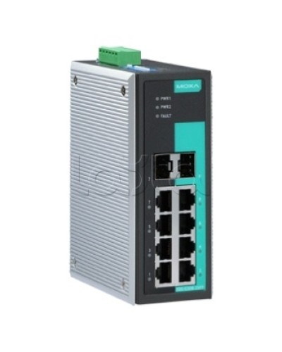 Коммутатор неуправляемый промышленный 6-портовый Moxa EDS-G308-2SFP-T в Йошкар-Оле Коммутаторы Pintop.ru
