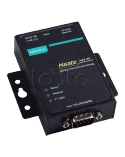 Преобразователь Modbus-RTU/ASCII в Modbus/TCP Moxa MGATE MB3180 в Йошкар-Оле Дополнительное оборудование для ОПС Pintop.ru