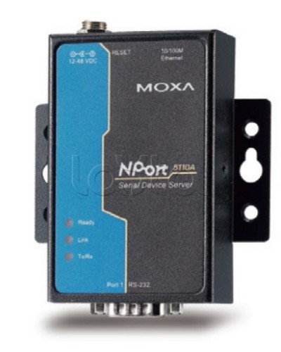 Сервер 1-портовый RS-232 в Ethernet Moxa NPort 5110A-T в Йошкар-Оле Дополнительное оборудование для ОПС Pintop.ru