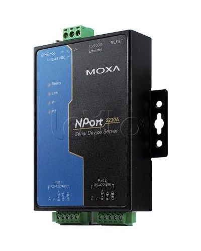 Сервер 2-портовый RS-422/485 в Ethernet Moxa NPort 5230A в Йошкар-Оле Дополнительное оборудование для ОПС Pintop.ru