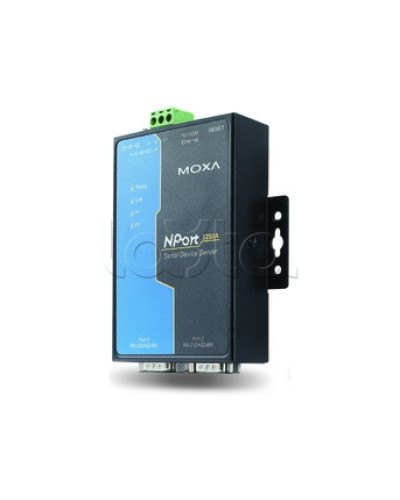 Сервер 2-портовый RS-232/422/485 в Ethernet Moxa NPort 5250A в Йошкар-Оле Дополнительное оборудование для ОПС Pintop.ru