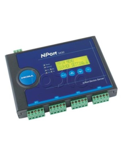 Сервер 4-портовый RS-422/485 в Ethernet Moxa NPort 5430 в Йошкар-Оле Дополнительное оборудование для ОПС Pintop.ru