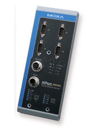Сервер 4-портовый RS-232/422/485 в Ethernet Moxa NPort 5450AI-M12-T в Йошкар-Оле Дополнительное оборудование для ОПС Pintop.ru