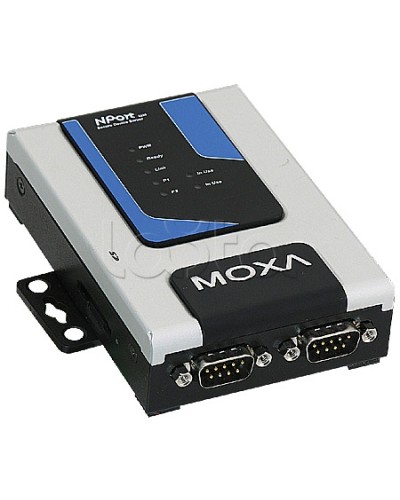 Сервер 2-портовый RS-232/422/485 в Ethernet Moxa NPort 6250 в Йошкар-Оле Дополнительное оборудование для ОПС Pintop.ru