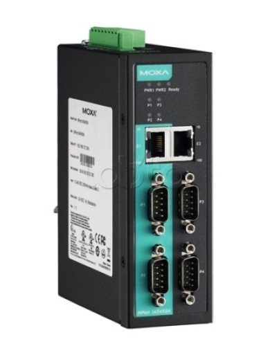 Сервер 4-портовый RS-232/422/485 в Ethernet Moxa NPort IA-5450AI-T в Йошкар-Оле Дополнительное оборудование для ОПС Pintop.ru