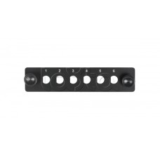 Панель адаптерная NIKOMAX NMF-AP06SFC-P-BK