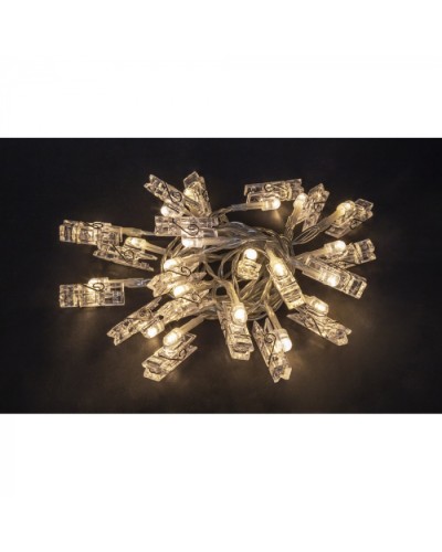 Гирлянда Navigator 95 067 NGF-D048-01 (прищепки CW 4.5м) в Йошкар-Оле Источники света(Лампы) Pintop.ru