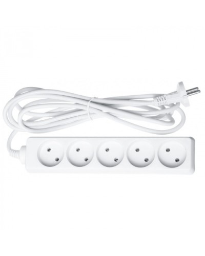 Удлинитель Navigator 61 312 NPE-S-05-500-X-2x1 б/з 5 гн. 5м в Йошкар-Оле Блоки розеток Pintop.ru