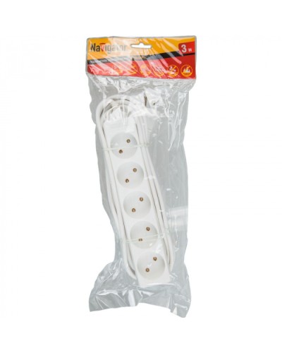 Удлинитель Navigator 71 553 NPE-S-05-300-X-2x0.75б/з 5 гн. 3м в Йошкар-Оле Блоки розеток Pintop.ru