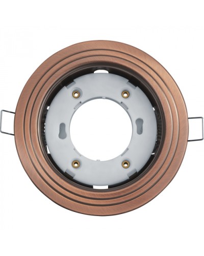 Светильник Navigator 93 042 NGX-R6-006-GX53 (2 Круга черненая медь) в Йошкар-Оле Светильники Pintop.ru