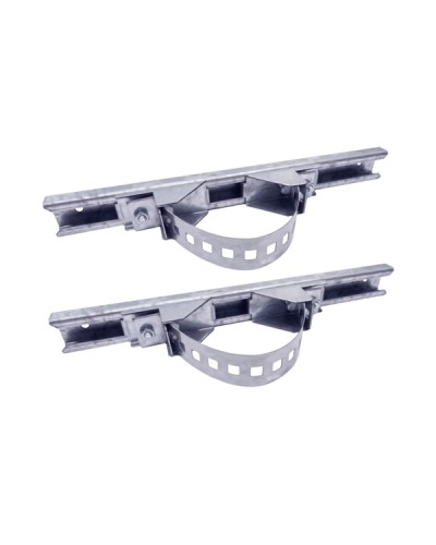 Комплект крепления на столб для станций 200-300 мм OSNOVO в Йошкар-Оле Системы видеонаблюдения Pintop.ru