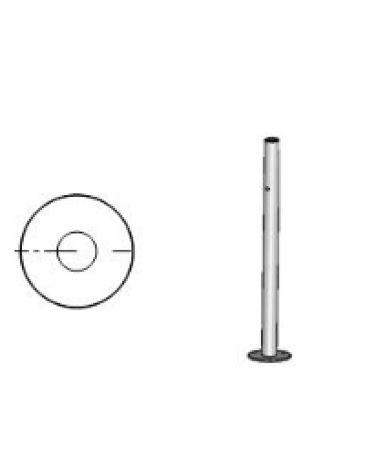 Стойка ограждения с отверстием под фиксатор односторонняя слева Oxgard Стойка ограждения односторонняя с отверстием под фиксатор слева (ВЗР 1996.09.12) в Йошкар-Оле Ограждения Pintop.ru