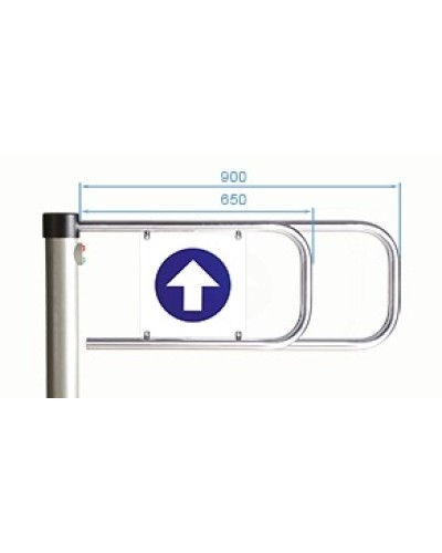 Створки для калитки PERCo-ASG-650 в Йошкар-Оле Калитки Pintop.ru