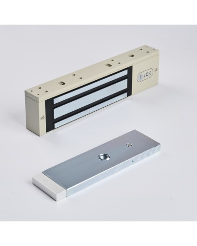 R-Lock RL-EM350-LSG - Электромагнитный замкок, 350кг, DC12/24B, цвет серый, RAL7032 (галечный серый), два датчика втроены в корпус замка: датчик Холла и магнито-контактный датчик в Йошкар-Оле Электромагнитные замки Pintop.ru