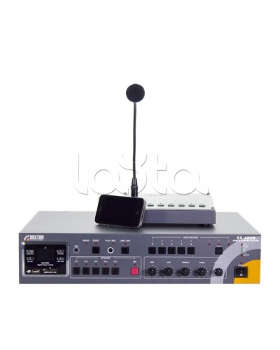 Система оповещения комбинированная 480Вт ROXTON SX-480N в Йошкар-Оле Система оповещения и трансляции Roxton Pintop.ru