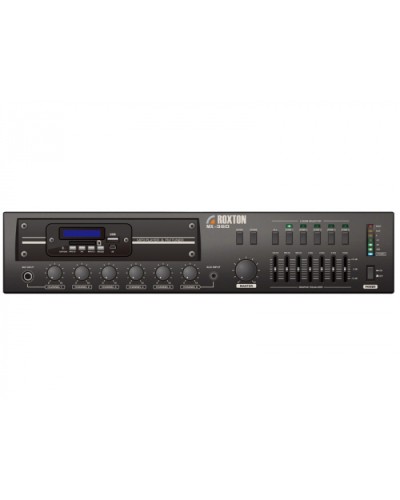 Микшер-усилитель 600 Вт ROXTON MX-600 в Йошкар-Оле Система оповещения и трансляции Roxton Pintop.ru