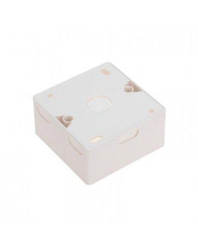 Короб накладной для лицевых панелей 80х80 под 2 модуля 45х22,5 Mosaic 03-0126 в Йошкар-Оле Распределительные коробки Pintop.ru