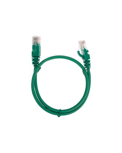 Патч-корд U/UTP, CAT 5e, RJ45-RJ45, 26AWG, LSZH, зеленый, 0,5м REXANT 02-0106-05 в Йошкар-Оле Патчкорды (медные) Pintop.ru