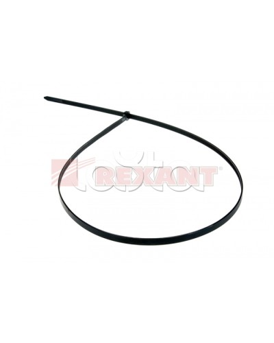 Хомут-стяжка нейлоновый 9х1020 мм чёрный (100шт/уп) REXANT 07-1021 в Йошкар-Оле Стяжки-хомуты Pintop.ru