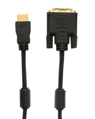 Шнур HDMI - DVI-D gold 5 м с фильтрами (5шт/уп) REXANT 17-6306 в Йошкар-Оле Патч-корды и пигтейлы Pintop.ru