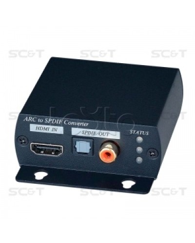 Преобразователь цифрового аудио из HDMI сигнала SC&T ARC01 в Йошкар-Оле Видеоусилители, Модуляторы, Делители Pintop.ru